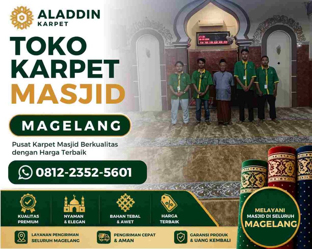 Karpet Polos Magelang Untuk Masjid Nyaman Dan Rapi